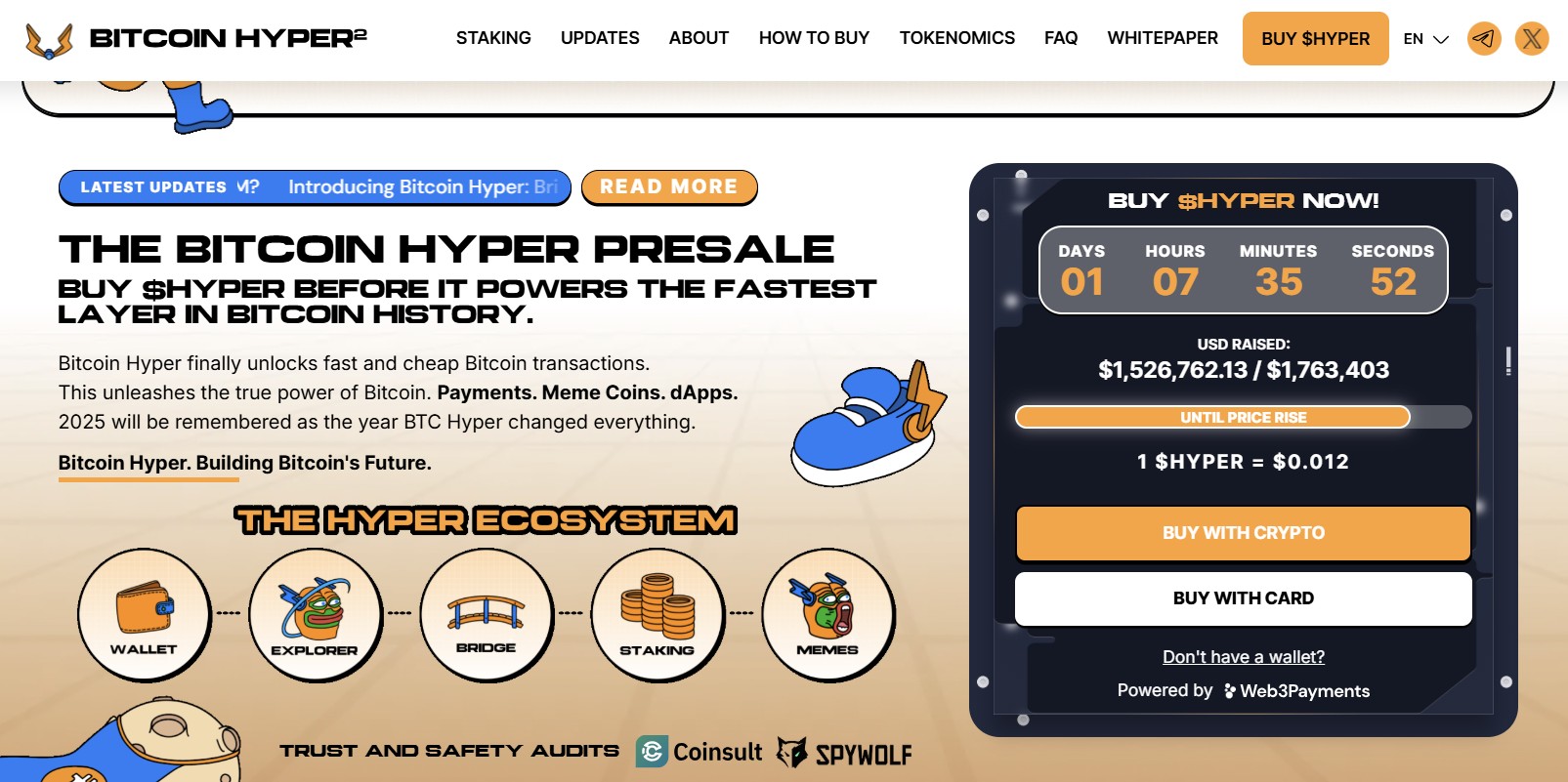 Bitcoin Hyper ($HYPER)